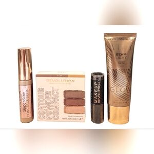 Revolution Makeup 4 Piece Bundle NEW